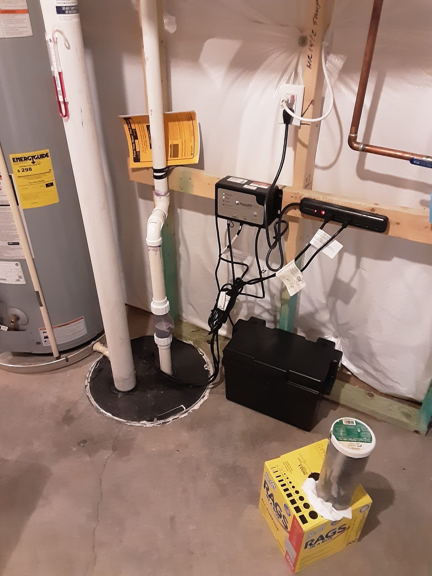 A sump pump